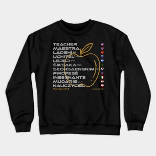 TEACHER: Say ¿Qué? Top Ten Spoken (New York) Crewneck Sweatshirt